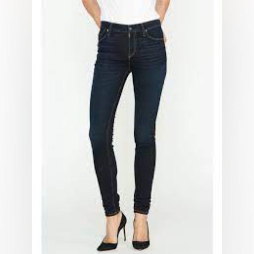 HUDSON JEANS Nico Mid-Rise Super Skinny Ankle Jeans